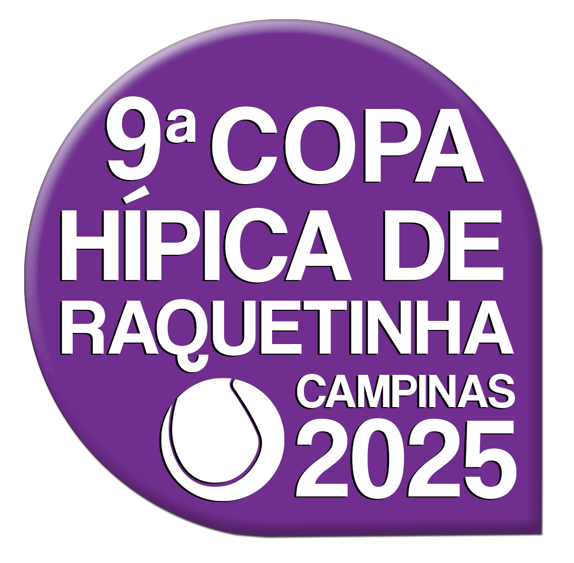 9ª COPA HÍPICA DE RAQUETINHA – CAMPINAS 2025 Logo